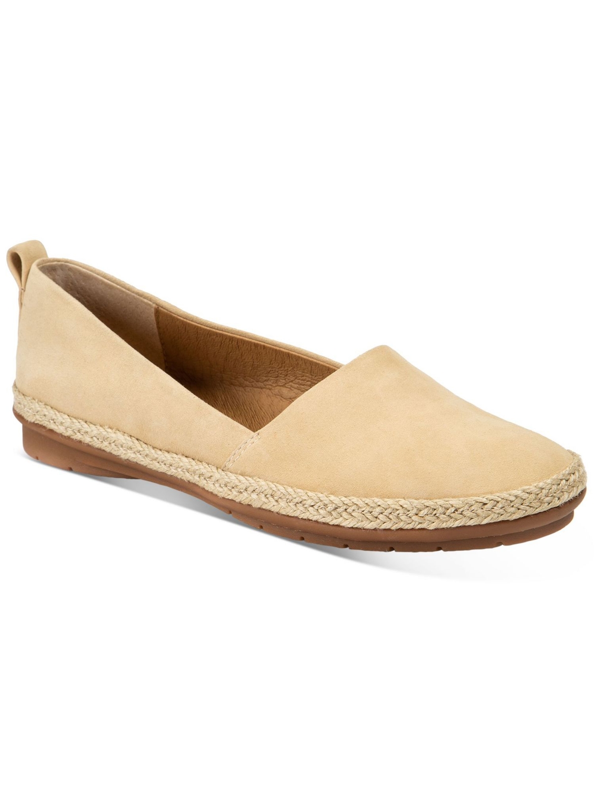 Женские кожаные туфли без шнуровки LUCCA LANE, бежевые, джутовые, кожаные без шнуровки Naomi, 9 м