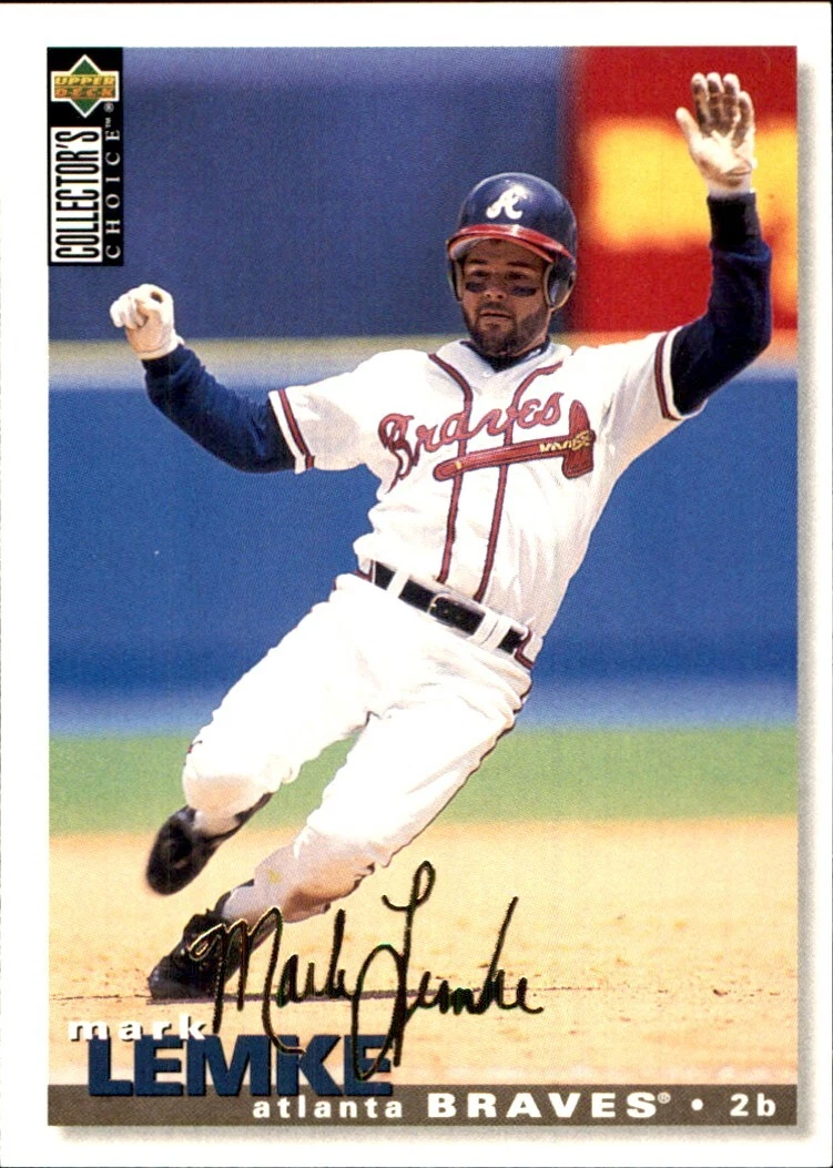 Mark Lemke trading card