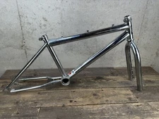 Bmx Frame Amd Fork Old School Vintage 20”