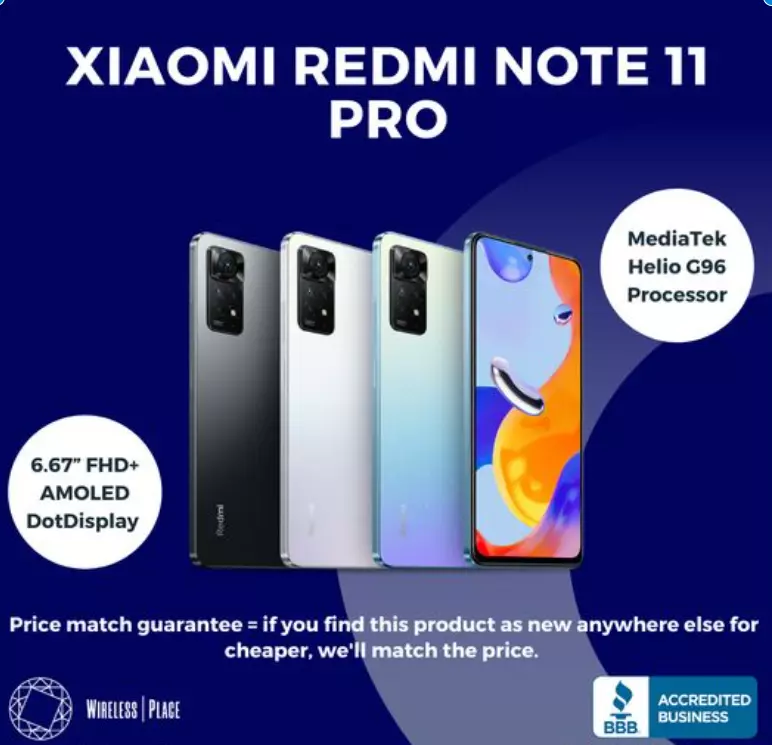 Xiaomi Redmi Note 11 Pro 5G 128GB