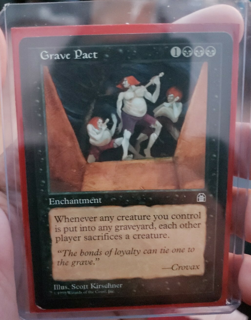 MTG  Grave Pact - Stronghold - Magic The Gathering - NM
