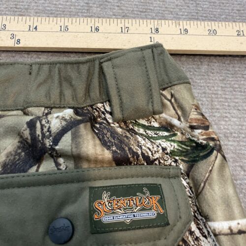 ScentLok Full Season Fleece Mossy Oak Treestand Camo Hunting Pants Size XL - Picture 9 of 14