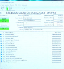 KBG40ZNS256G - Kioxia 256GB NVMe M.2 NVMe 2230 Internal Solid State Drive