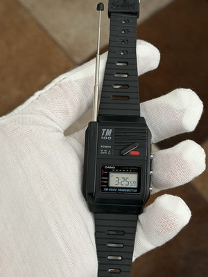 Rare Vintage Casio TM-100 Voice Transmitter Antenna Watch Module 661 JDM 1980s