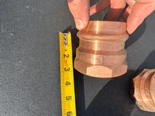 *LOT* {2} NIBCO Press System 2-1/2 in. Copper Press Female Adapter