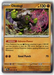 Okidogi 057/131 Holo Rare Prismatic Evolutions
