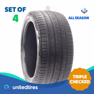 Set of (4) Used 315/35R21 Pirelli Scorpion Verde NO 111V - 6-8/32 (198IQ)