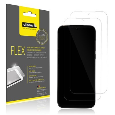 2x 3D Full Cover Schutzfolie für Orbic Joy 2 Panzerfolie Anti-Shock Display