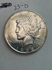 1923-D  Peace Dollar ** Nice Luster ** Nice strike on REV ** MS in my opinion