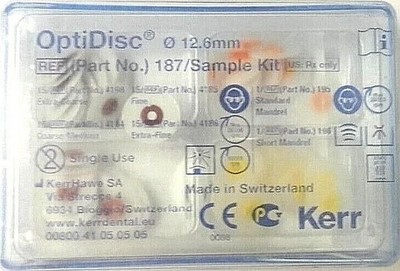 KERR  Polishing OptiDisc  boxes 9,6 - 12,6 mm , all granulation Fresh !