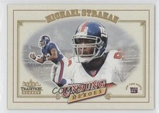 2001 Fleer Tradition Glossy Unsung Heroes Michael Strahan #327 HOF 1p1