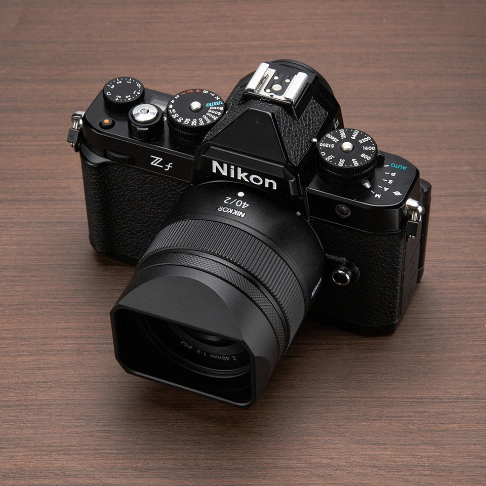 For Nikon Nikkor Z 40 f2SE Metal Lens Hood Lens Shade Replace LH-N52 without Cap - Image 2 of 4