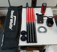 David White SLL 2 Laser Level with Stand And Mount AND CASE LEVELING TOOL LAYOUT