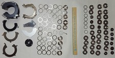 Lot of 140 Hard Drive Spacer Rings / Aluminum Parts For Steampunk Arts Crafts