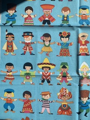US Quiltstoff Alexander Henry Baumwolle Kinder Bunt Baumwolle Fat Quarter RAR
