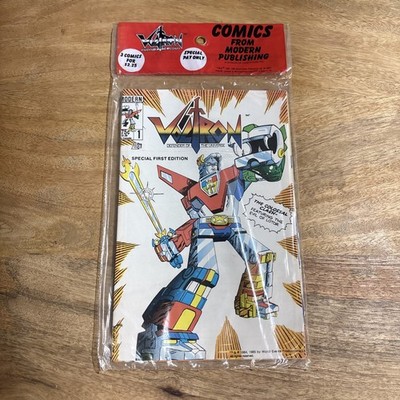 Voltron Defender of the Universe Comic 1, 2 , & 3 In Poly Bag Set Sealed