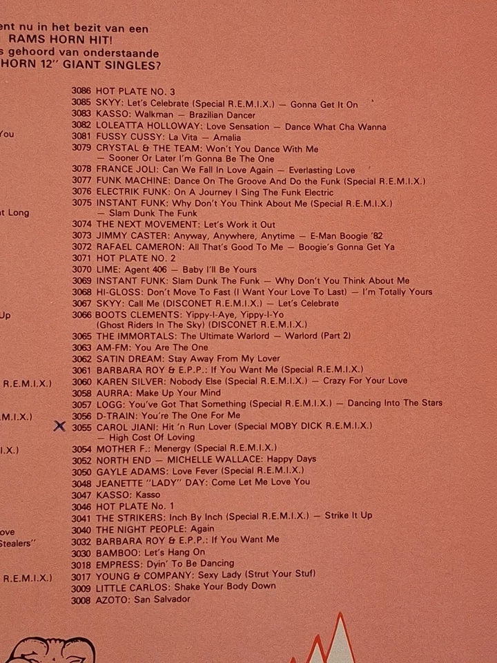 The Flirts - Passion Special Remixed 1982 Maxi LP Vinyl guter Zustand - Bild 4 von 4