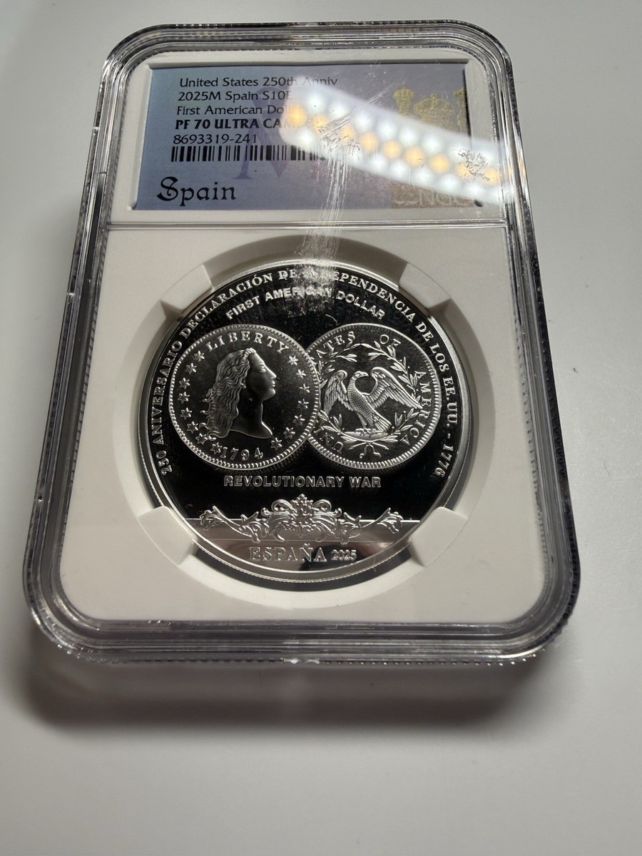 First American Dollar PF 70 UltraCameo US 250th Anniversary 2025M