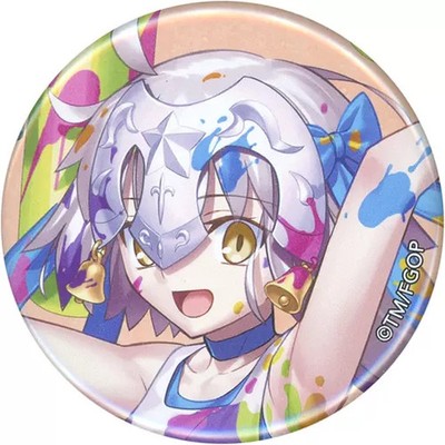 Title: Fate/Grand Order Jeanne d'Arc Alter Santa Lily Fes 2023 Summer Badge 45mm