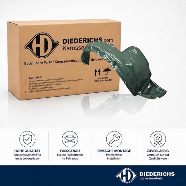 Verkleidung Radhaus Vorne Rechts Diederichs 6685808 FÜR Toyota-image