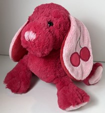 Webkinz CHERRY SODA PUP Plush Stuffed Animal Retired NO CODE 8" HM414 Puppy Dog