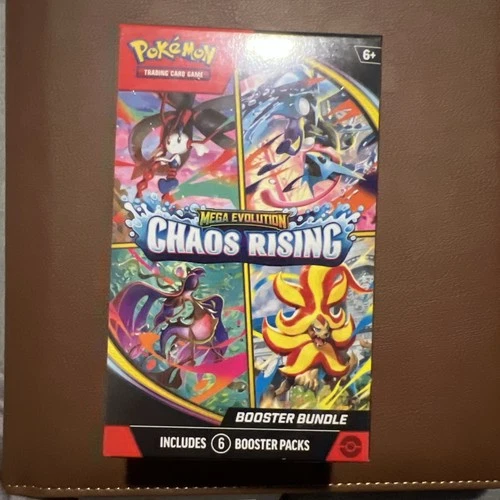 Pokemon TCG Chaos Rising Booster Bundle New Sealed - 6x Booster Packs