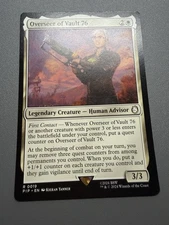Overseer of Vault 76 R 0019 MTG PIP Fallout Rare NM REGULAR
