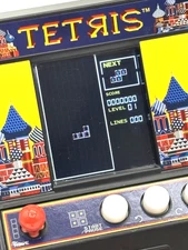 Tetris Mini Classic Arcade Game Color 2018 Basic Fun # 09594 Tested, Plays Fine_