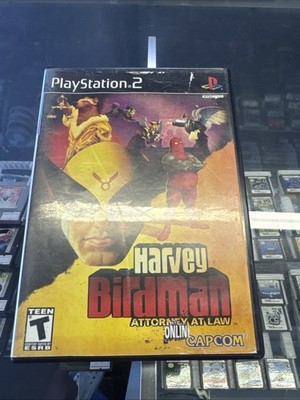 harvey birdman attorney at law Case And Manual  PS2