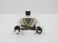 LEGO Ninjago White Printed Ninja Torso Minifig P12