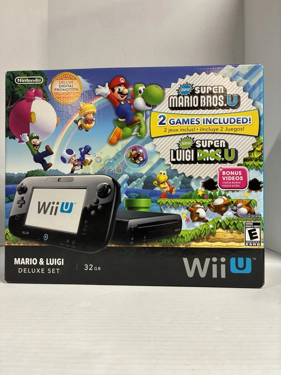Nintendo Wii U - Deluxe NTSC-U/C Video Game Consoles for sale | eBay