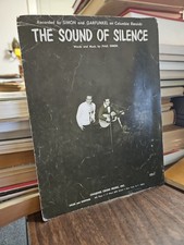 Sheet Music The Sound of Silence Simon & Garfunkel D