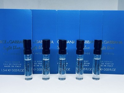 Dolce & Gabbana Lighe Blue Eau Intense Pour Homme EDP Sample Spray 1.5ml*5=7.5ml