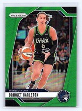 2024 Panini Prizm WNBA BRIDGET CARLETON Green Prizm #138 Lynx Fire