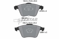 Textar Textar BremsbelÄGe Vorne A4 Avant Cabriolet A6 Allroad A8 Seat Exeo 23763