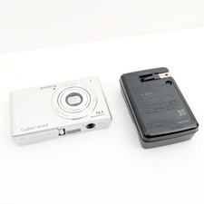 Sony Cyber-shot DSC-W550 Silver 14.1MP Digital Camera Tested Working Japan