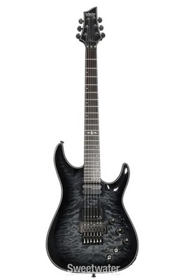 Schecter Hellraiser Hybrid C-1 FR-S Electric Guitar - Trans Black Burst