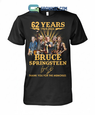 Yes I Am Old But I Saw Bruce Springsteen  Shirts 1964-2026