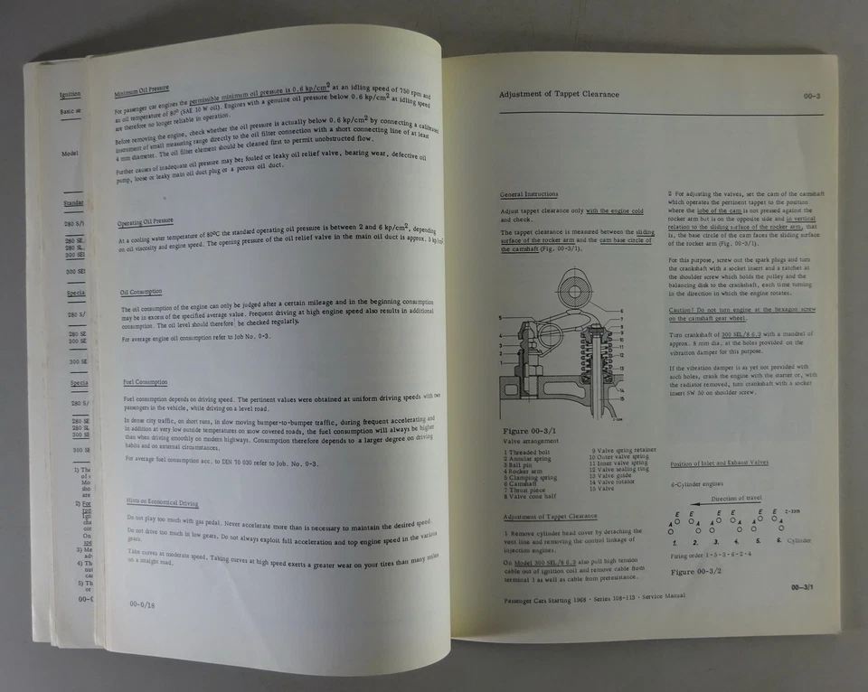 Manual De Taller / Introducción Mercedes-Benz 300 SEL W109 6.3 + 280 SL R113 - Imagen 4 de 4