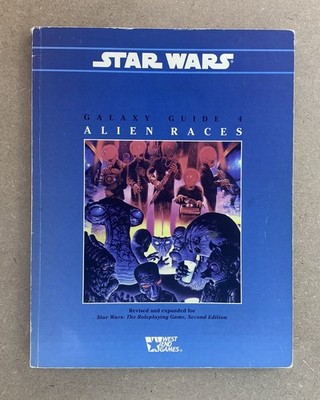 Star Wars - Galaxy Guide 4 - Alien Races -  WEG, RPG. NEW