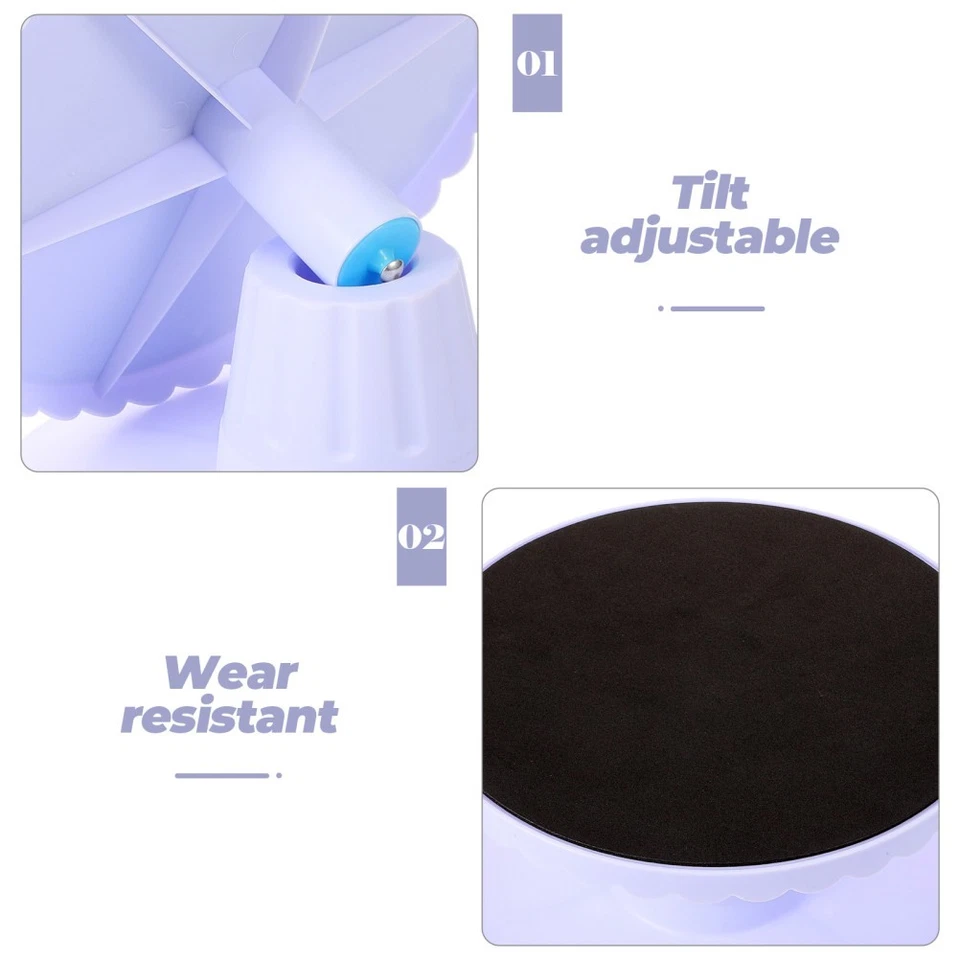  Cake Decorating Tools Turntable for Adjustable Nonslip Rotating Stand - Image 2 of 4