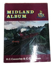 Vintage Railway Train Book Midland Album By H C Casserley & C C Dorman
