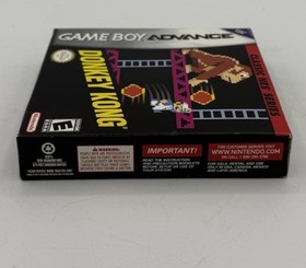 Classic NES Series Donkey Kong GBA Authentic Complete Free Shipping