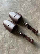 Lot of 2 Vintage Shu-tree Helmac Adjustable Plastic Shoe Trees Shoe Shaper