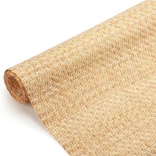 24  x 59  Natural Cane Webbing V Shape Rattan Webbing Roll for Caning Projects...
