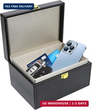Hovom Faraday Box, 6.70" 4.84" 3.74" RFID Box for Car Keys, Keyless Entry Farada