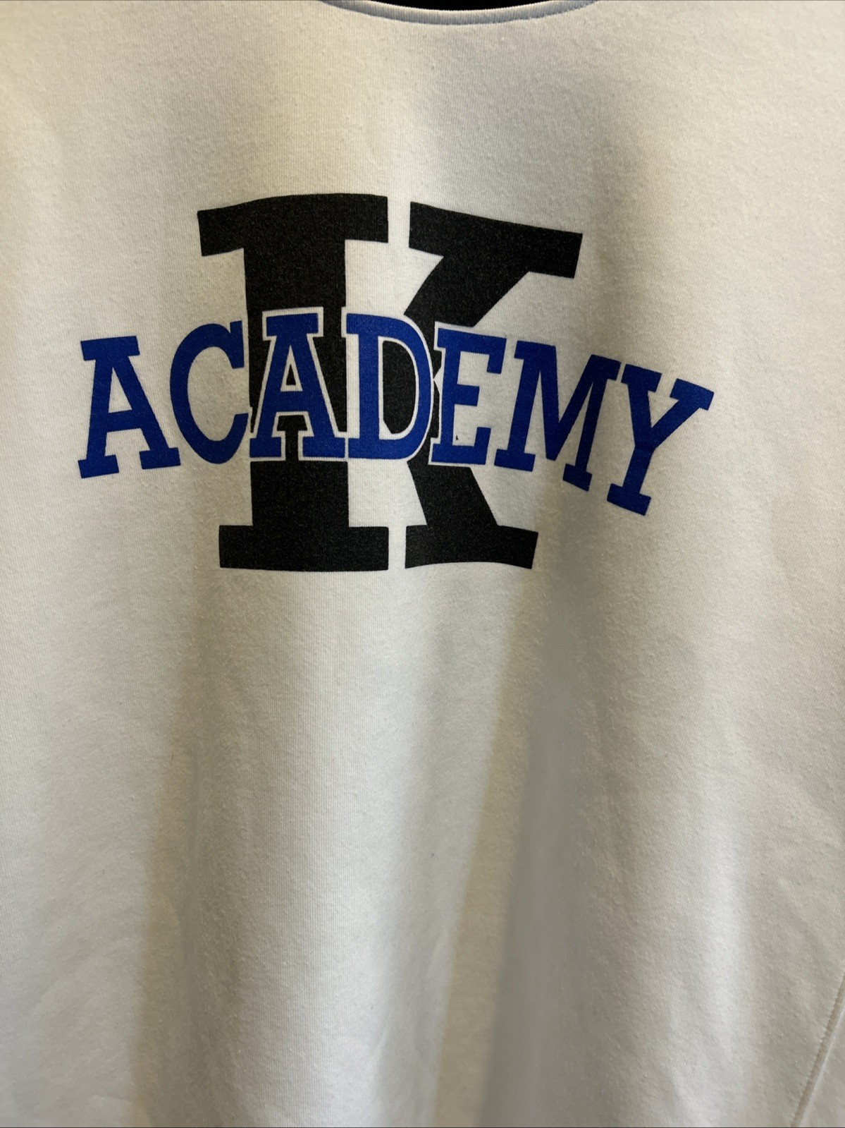 Nike Dri Fit Duke University K Academy White Sweatshirt