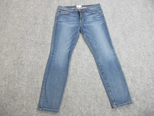 Current/Elliott Jeans Womens 31 Blue The Stiletto Townie Skinny Stretch Made USA