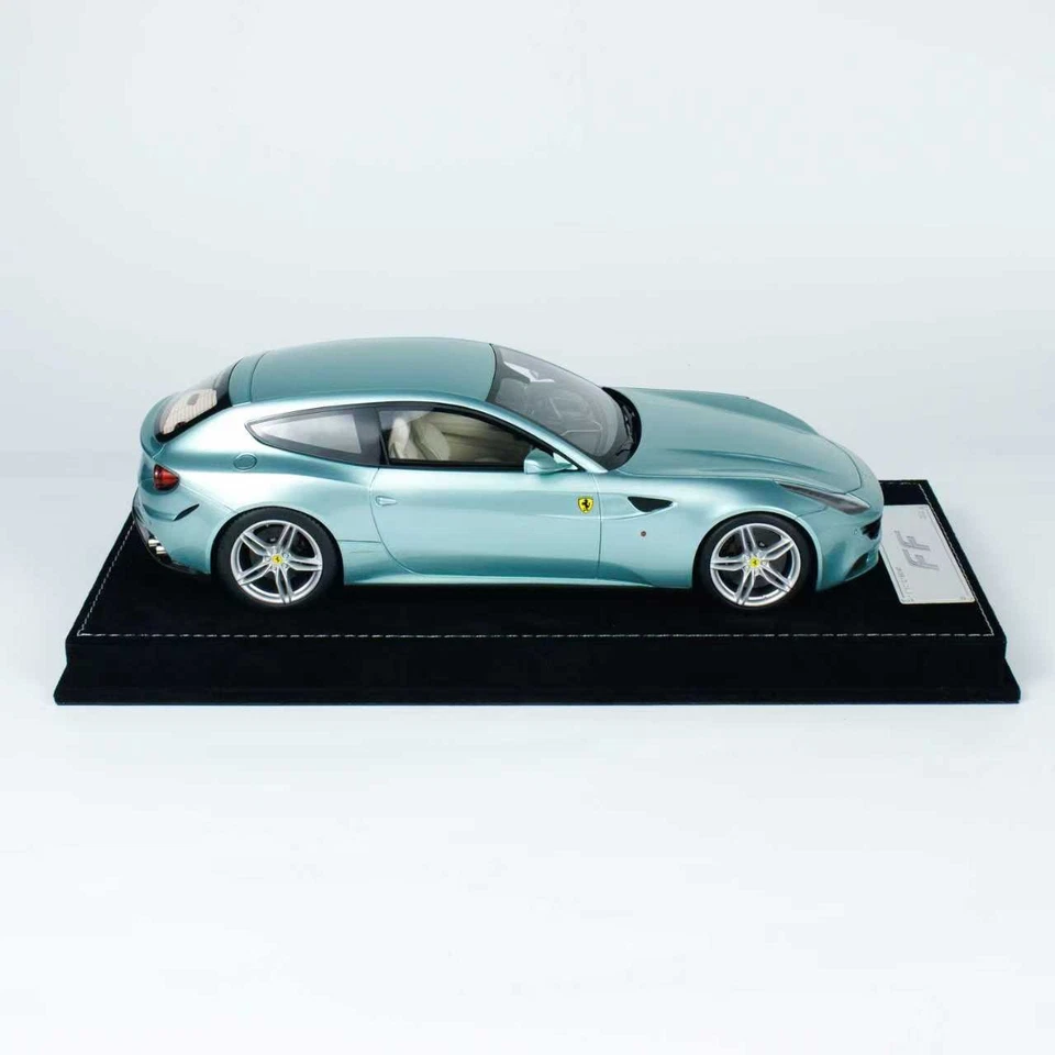 1/18 Henson & Heaven HH Model Ferrari FF Light Metallic Blue - Image 4 of 4