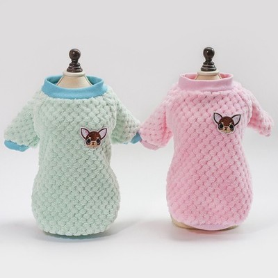 Pet Clothing for Small Dogs Cats Cute Soft Puppy Apparel